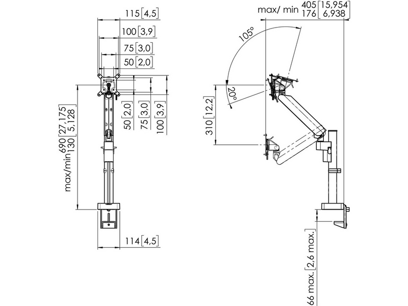 Vogel's MOMO Motion Plus 4127