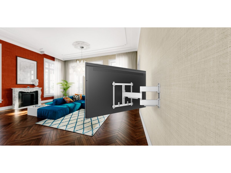Vogel's TVM 5445 mounting kit - full-motion - for OLED display - white 35 kg 65" 100 x 100 mm