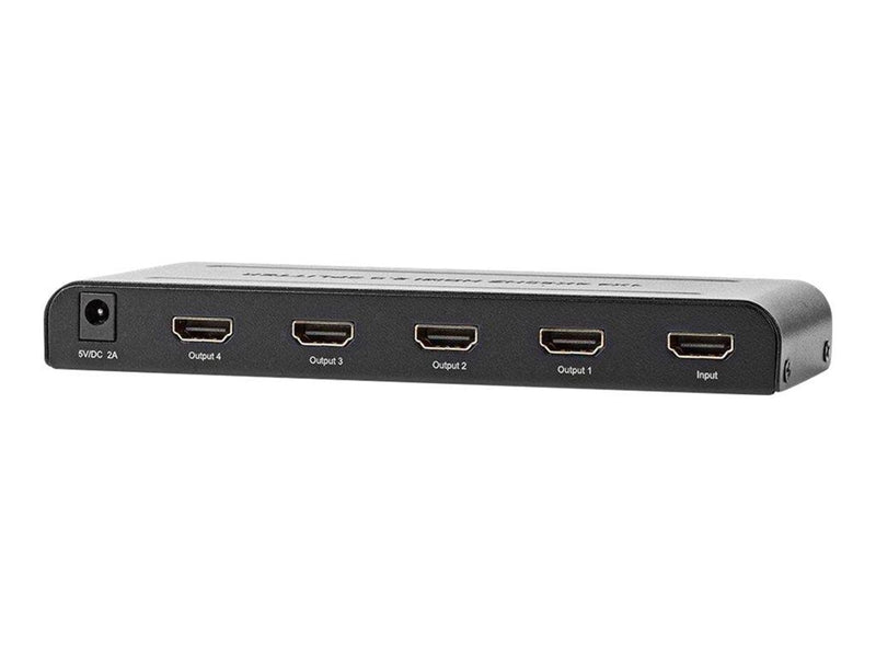 Nedis VSPL3474AT - video/audio splitter - 4 ports