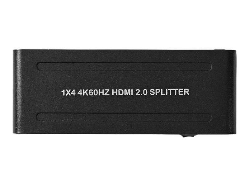 Nedis VSPL3474AT - video/audio splitter - 4 ports