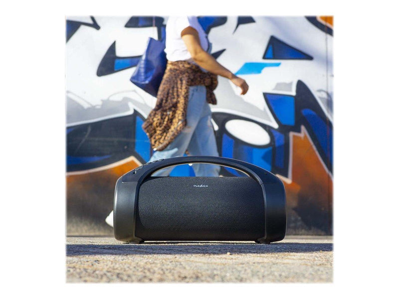 Nedis SPBB315BK - boombox speaker - for portable use - wireless