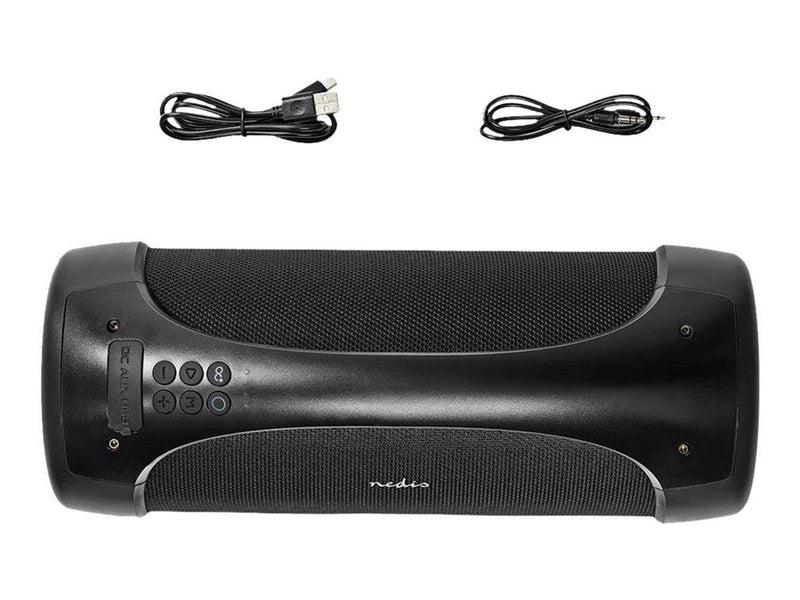 Nedis SPBB315BK - boombox speaker - for portable use - wireless