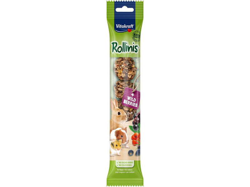 Vitakraft - Rollinis Wildberry for rodents 40g