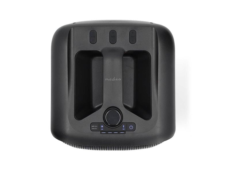Nedis Bluetooth Party Speaker | Maximum battery play time: 5 hrs
