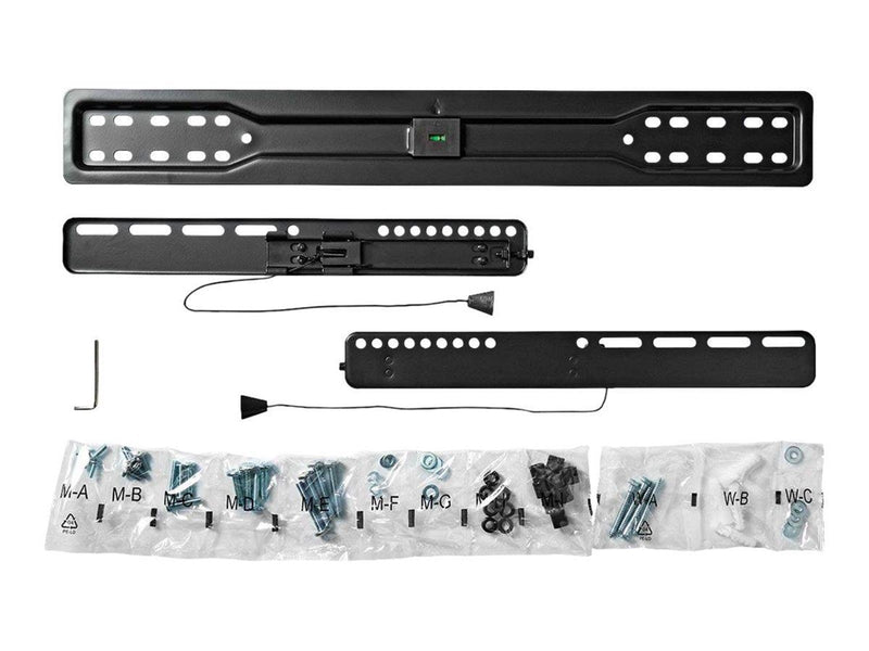 Nedis TVWM5050BK bracket - Ultra-Slim - for TV - black 35 kg 70" 200 x 200 mm