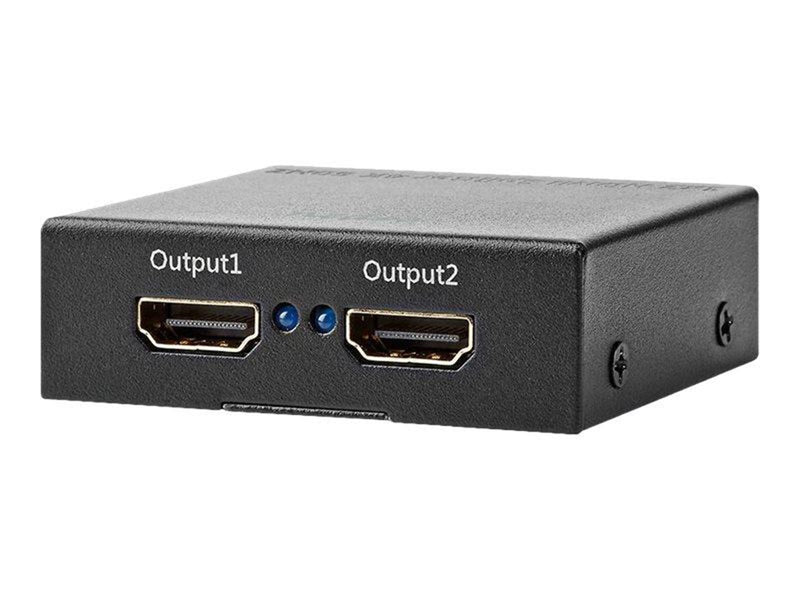 Nedis VSPL3472AT - video/audio splitter - 2 ports