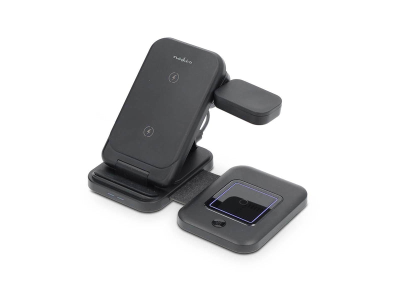 Nedis Wireless Charger | 3-in-1 | 15 W | LED-indicator in use