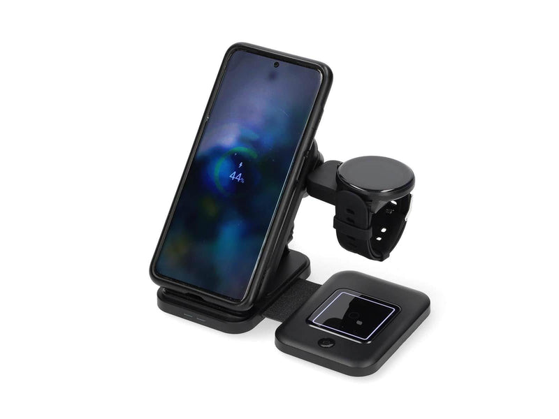Nedis Wireless Charger | 3-in-1 | 15 W | LED-indicator in use