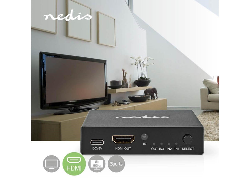 Nedis VSWI3493AT video switch