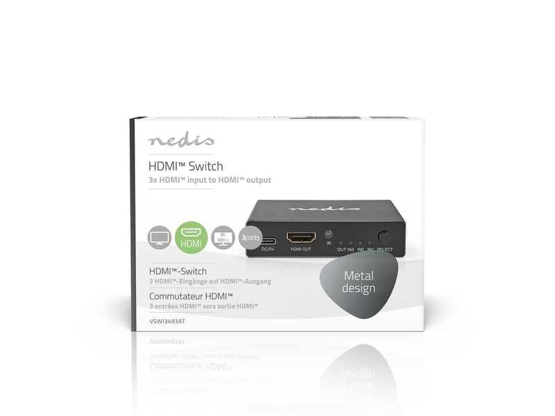 Nedis VSWI3493AT video switch