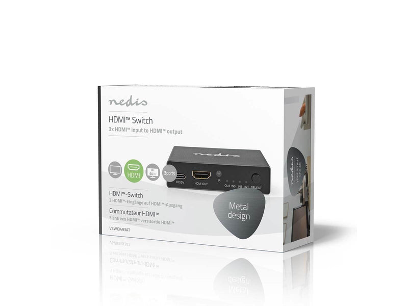 Nedis VSWI3493AT video switch