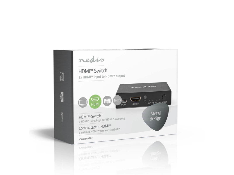Nedis VSWI3493AT video switch