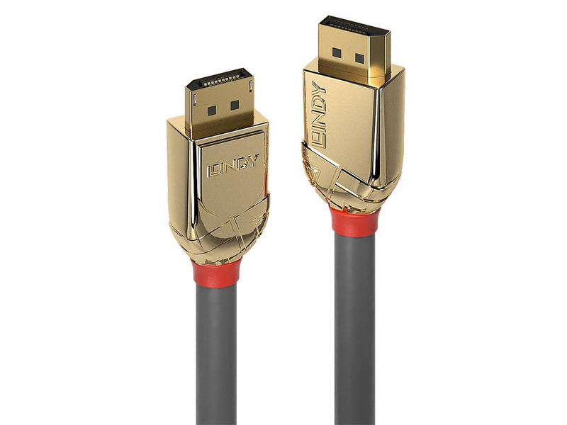 Lindy Gold DisplayPort 1.4 Cable - 0.5m