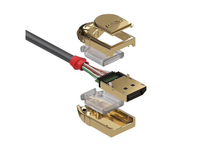 Lindy Gold DisplayPort 1.4 Cable - 0.5m