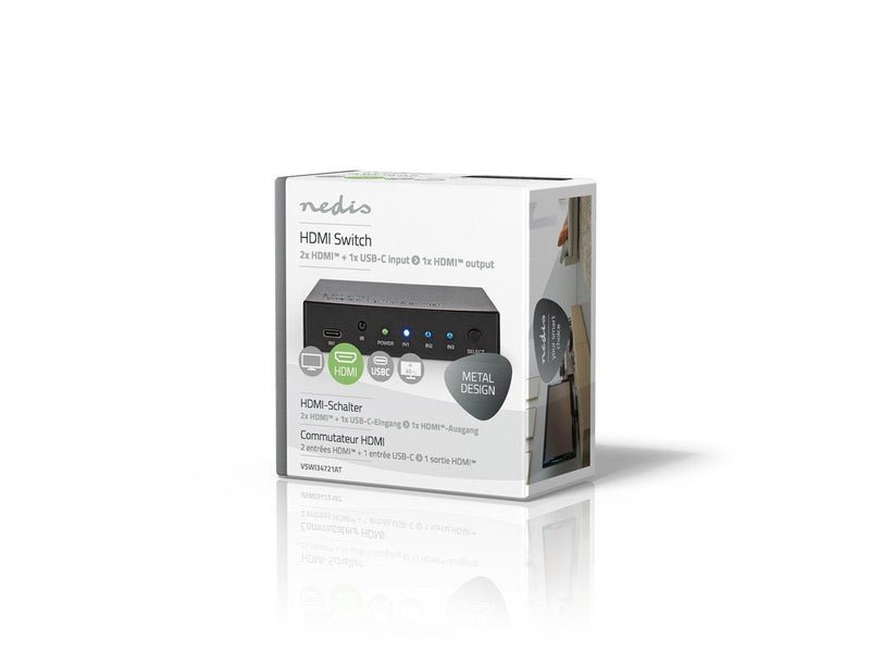 Nedis VSWI34721AT video switch