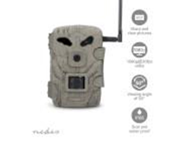 Nedis Wildlife Camera | 4G | 1080p@30fps | 30.0 MPixel | 2 MPixel CMOS