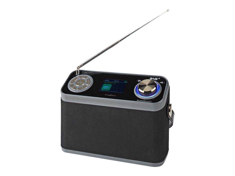 Nedis RDDB5200BK - DAB portable radio - USB-host Bluetooth - DAB/DAB+/FM