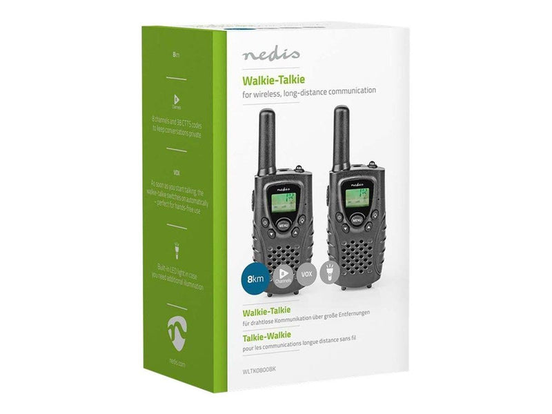 Nedis WLTK0800BK two-way radio - PMR