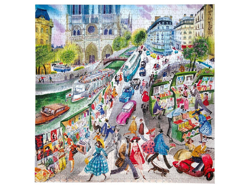eeBoo Puzzle 1000 pcs - Paris Bookseller