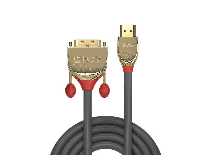 Lindy Gold HDMI to DVI-D Cable - 15m