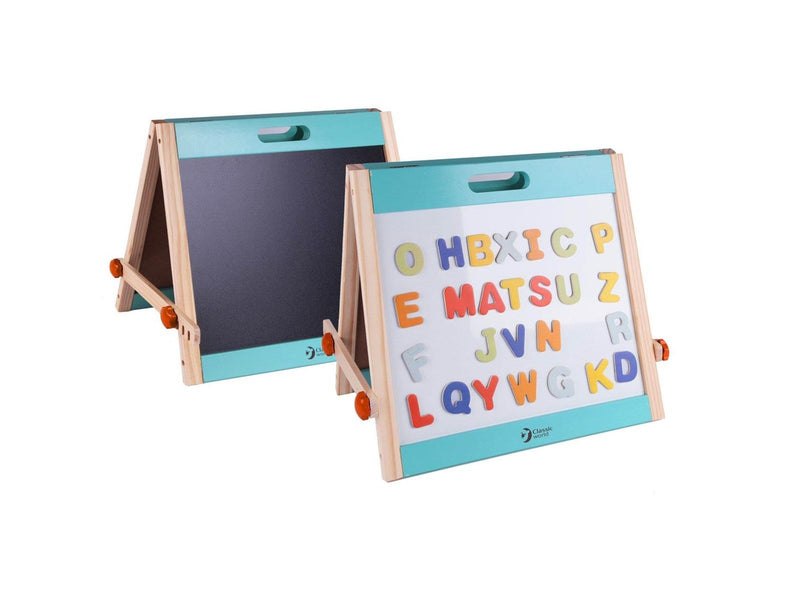 Classic World Wooden Magnetic and Chalkboard