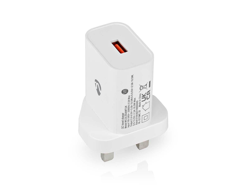 Nedis WCQC302AWTUK mobile device charger