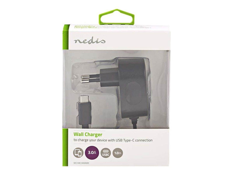 Nedis WCHAC300ABK power adapter - 24 pin USB-C