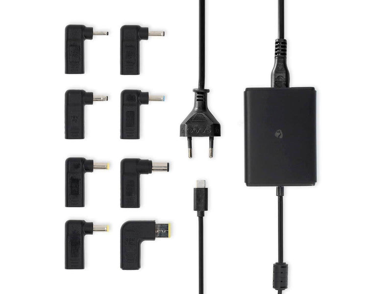 Nedis notebook-adapter | GaN | 100 W | 5 / 9 / 12 / 15 / 20 V DC | 3.0 / 5.0 A