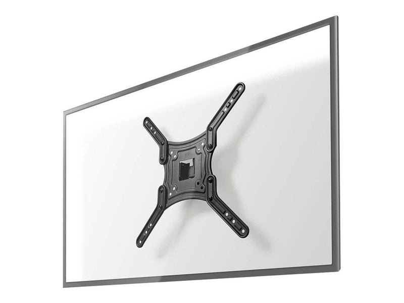 Nedis TVWM1330BK bracket - full-motion - for TV - black 30 kg 55" 100 x 100 mm