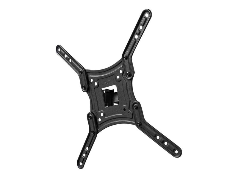 Nedis TVWM1330BK bracket - full-motion - for TV - black 30 kg 55" 100 x 100 mm