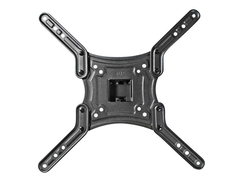 Nedis TVWM1330BK bracket - full-motion - for TV - black 30 kg 55" 100 x 100 mm