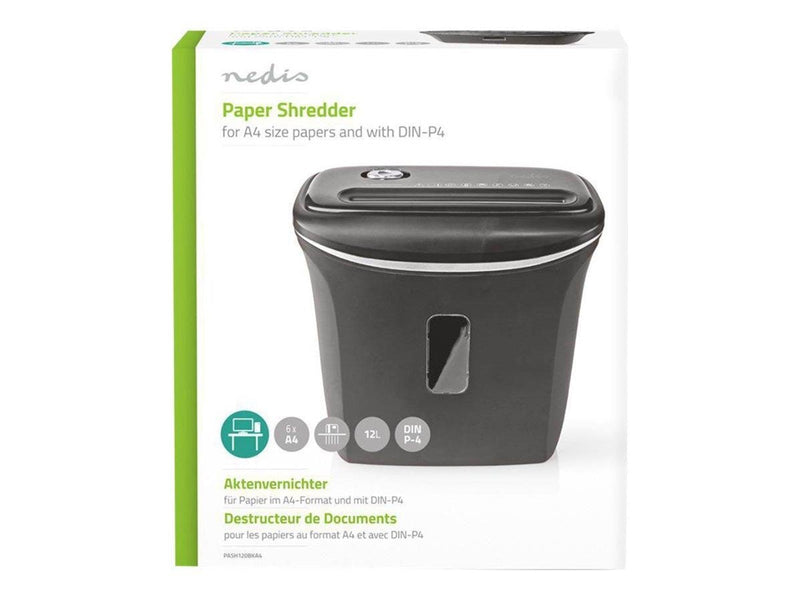 Nedis PASH120BKA4 - shredder