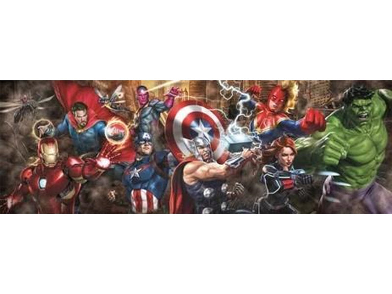 Clementoni Jigsaw Puzzle Panorama Marvel 1000pcs. Boden