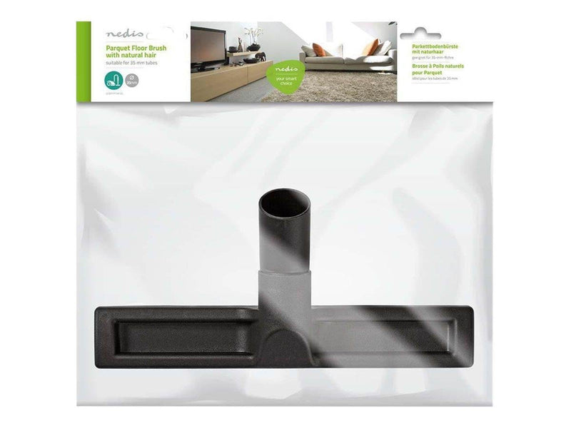 Nedis VCBR111HF35 - vacuum cleaner parquet brush - black