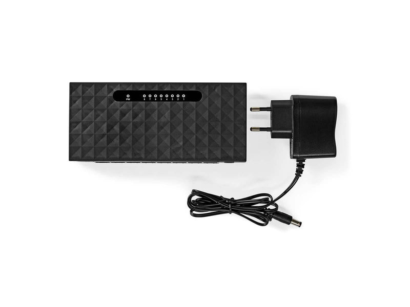 Nedis NSWH8P110BK network switch