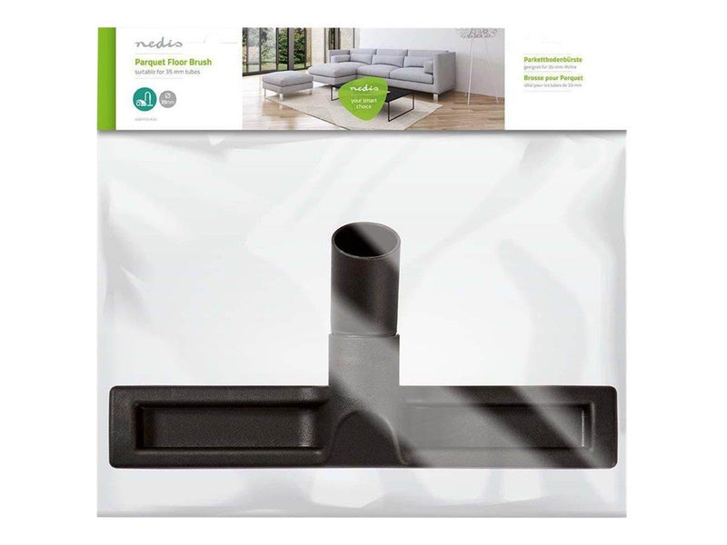 Nedis VCBR110HF35 - vacuum cleaner parquet brush - black