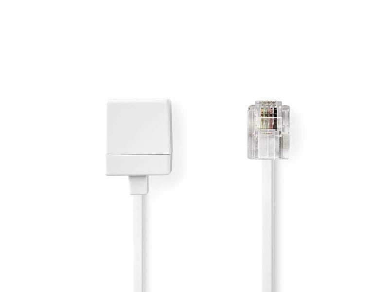 Nedis TCGL90205WT100 telephone cable