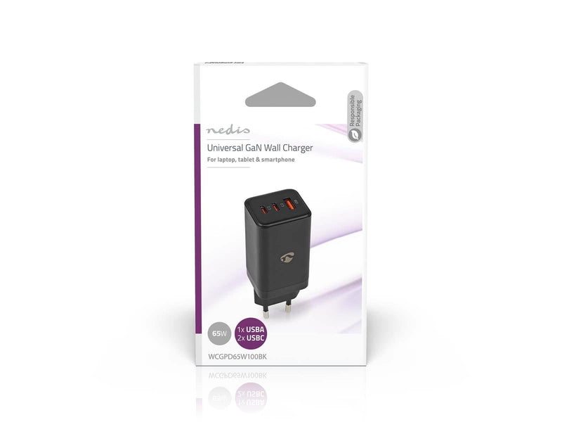 Nedis Universal GaN Wall Charger
