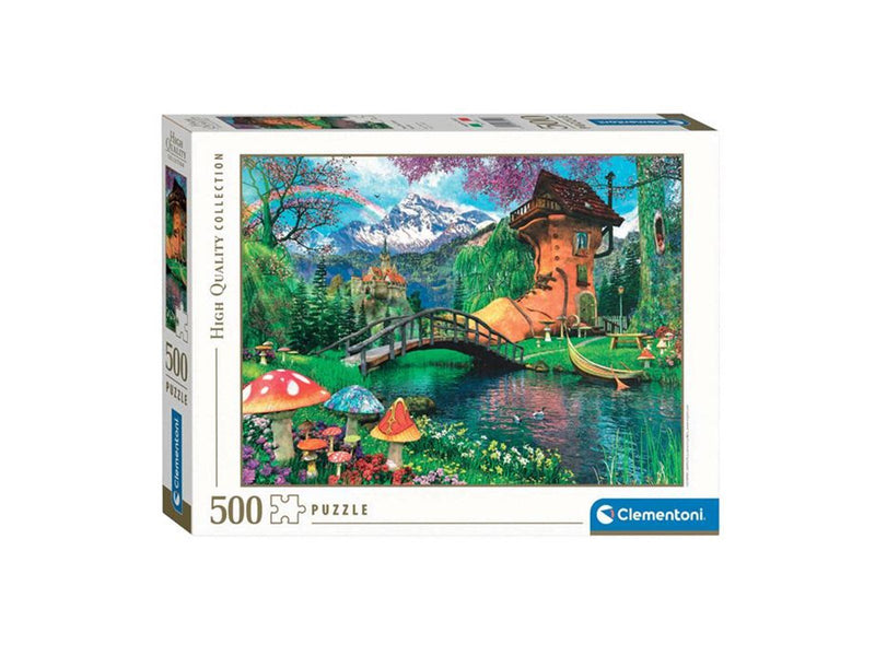 Clementoni Jigsaw Puzzle The Old Shoe House 500pcs Boden
