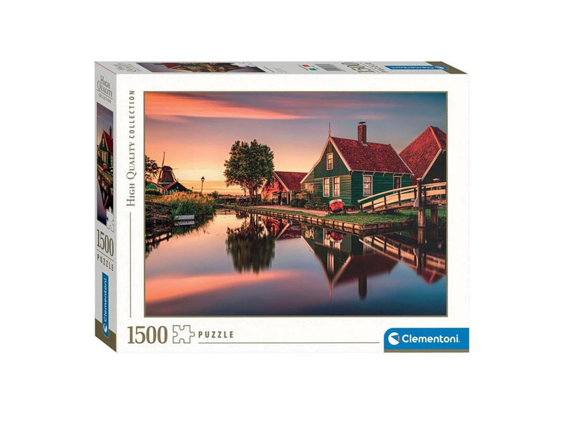 Clementoni Jigsaw Puzzle Zaanse Schans 1500 pcs. Boden