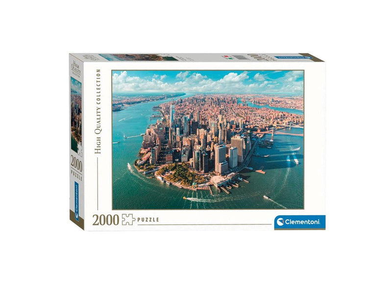 Clementoni Jigsaw Puzzle Lower Manhattan New York City 2000pcs. Boden