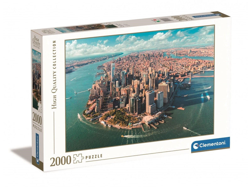 Clementoni Jigsaw Puzzle Lower Manhattan New York City 2000pcs. Boden