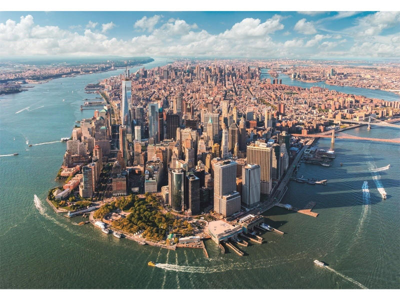 Clementoni Jigsaw Puzzle Lower Manhattan New York City 2000pcs. Boden