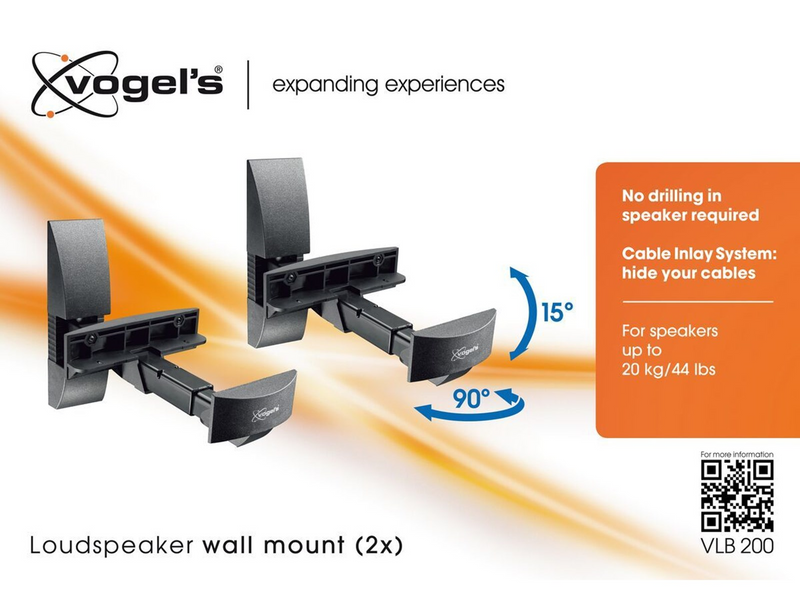 Vogel's Evolution VLB 200 - mounting kit - for speaker(s) 20 kg