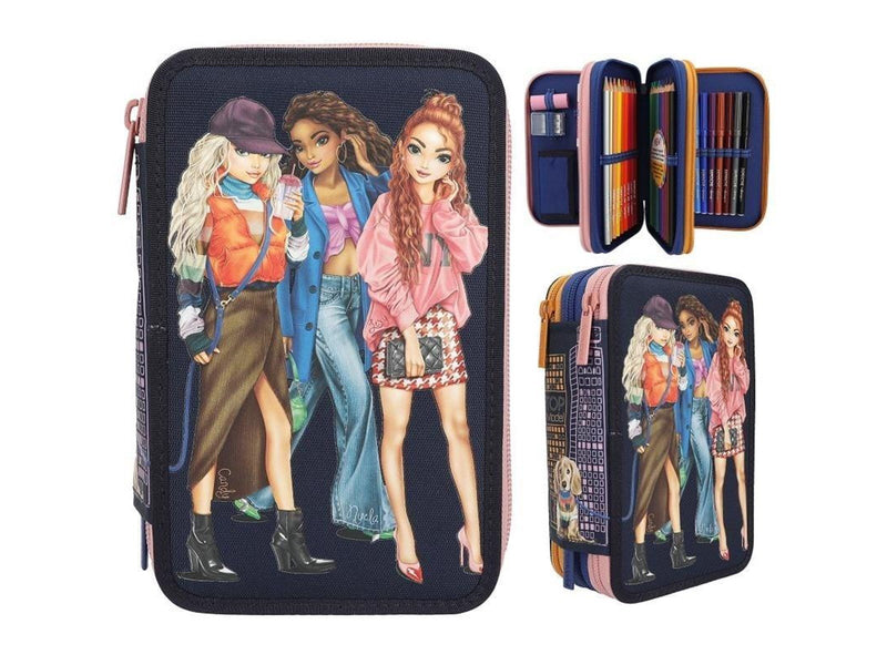 Depesche TOPModel CITY GIRLS - Triple Pencil Case