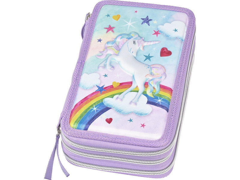 Faber Castell Triple Pencil Case - Unicorn