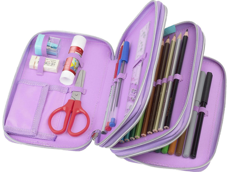 Faber Castell Triple Pencil Case - Unicorn