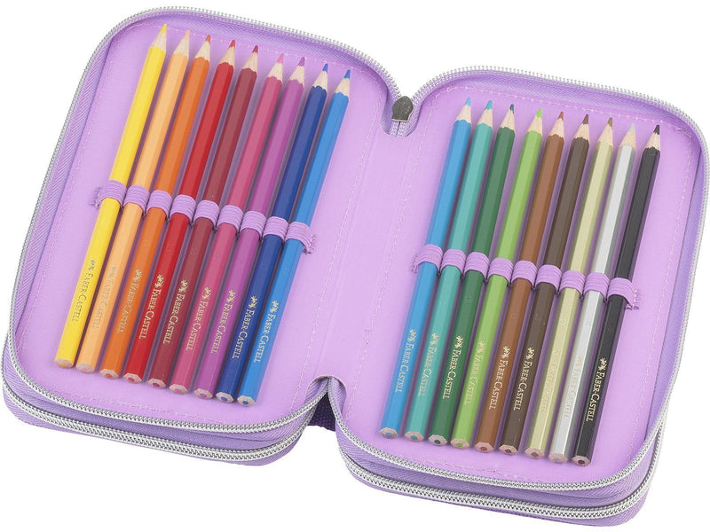 Faber Castell Triple Pencil Case - Unicorn
