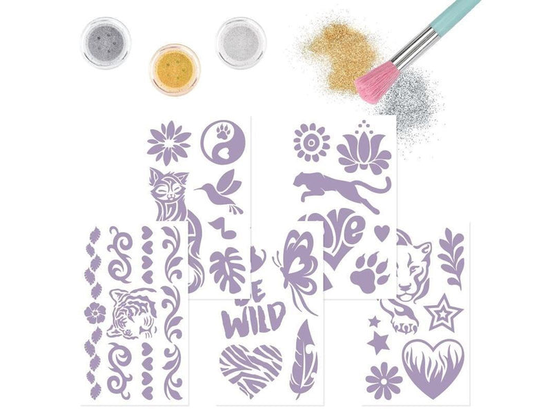 Topmodel Glitter Tattoo Set