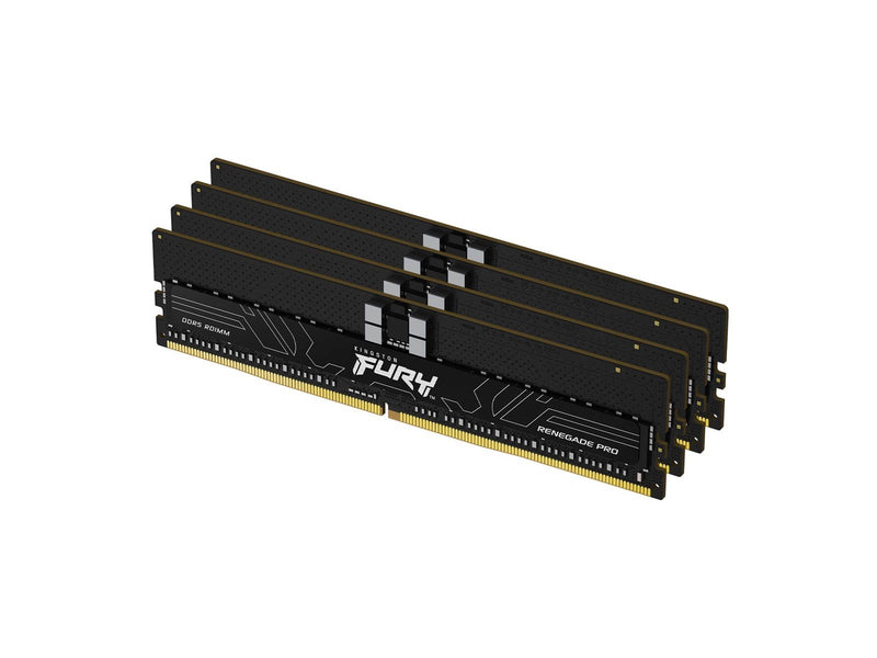 Kingston FURY Renegade Pro DDR5-5600 - 128GB - CL28 - Quad Channel (4 pcs) - AMD EXPO & Intel XMP - Schwarz